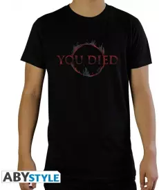 Dark Souls T-Shirt You Died voor de Kleding kopen op nedgame.nl