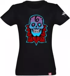 Dead by Daylight - Nea Karlssons Skull Black Female T-Shirt voor de Kleding kopen op nedgame.nl
