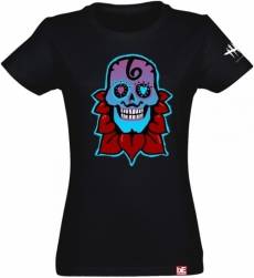 Dead by Daylight - Nea Karlssons Skull Black Female T-Shirt voor de Kleding kopen op nedgame.nl