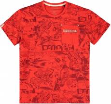 Deadpool - All-over - Men's T-shirt voor de Kleding kopen op nedgame.nl