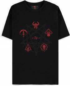 Diablo IV - Class Icons Men's T-shirt voor de Kleding kopen op nedgame.nl