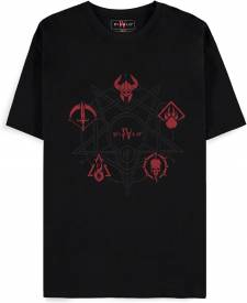 Diablo IV - Class Icons Men's T-shirt voor de Kleding kopen op nedgame.nl