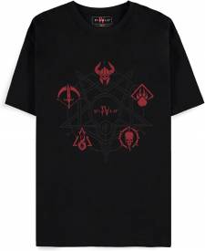 Diablo IV - Class Icons Men's T-shirt voor de Kleding kopen op nedgame.nl