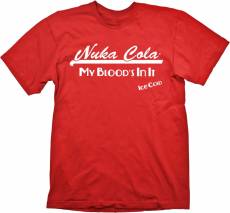 Fallout - Nuka Cola Ice C. Red T-Shirt voor de Kleding kopen op nedgame.nl