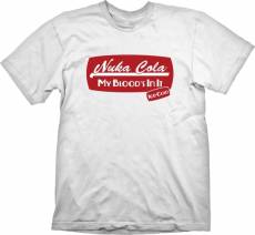 Fallout - Nuka Cola Ice C. White T-Shirt voor de Kleding kopen op nedgame.nl