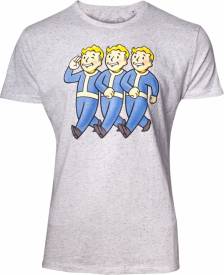 Fallout - Three Vault Boys Men's T-shirt voor de Kleding kopen op nedgame.nl