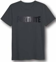 Fortnite - Foil Logo Black T-Shirt voor de Kleding kopen op nedgame.nl