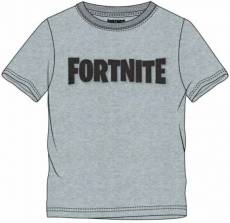 Fortnite - Grey/Black Logo Kids T-Shirt voor de Kleding kopen op nedgame.nl