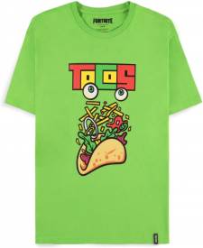 Fortnite - Tacos Green Men's Short Sleeved T-shirt voor de Kleding kopen op nedgame.nl