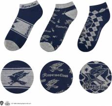 Harry Potter: Ankle Socks Set of 3 - Ravenclaw voor de Kleding kopen op nedgame.nl
