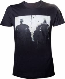 Injustice T-Shirt Black Frontal Photo voor de Kleding kopen op nedgame.nl