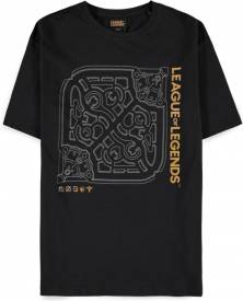 League Of Legends - Map Men's Short Sleeved T-shirt voor de Kleding kopen op nedgame.nl