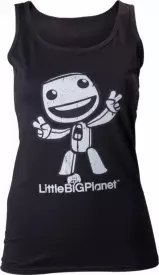 Little Big Planet Black Girls Tanktop voor de Kleding kopen op nedgame.nl
