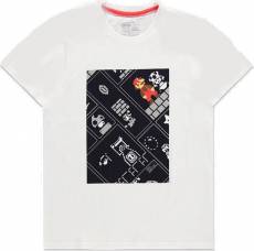 Nintendo - 8Bit Super Mario Bros Men's T-shirt voor de Kleding kopen op nedgame.nl