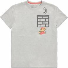 Nintendo - 8Bit Super Mario Bros World Men's T-shirt voor de Kleding kopen op nedgame.nl