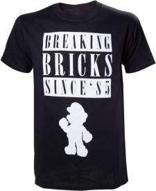 Nintendo - Breaking Bricks Men's T-shirt voor de Kleding kopen op nedgame.nl