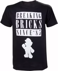 Nintendo - Breaking Bricks Men's T-shirt voor de Kleding kopen op nedgame.nl