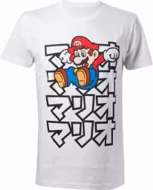 Nintendo - Japanese Mario T-shirt voor de Kleding kopen op nedgame.nl