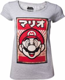 Nintendo - Propaganda Mario Women's T-shirt voor de Kleding kopen op nedgame.nl