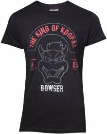 Nintendo - Super Mario Bowser Biker Men's T-shirt voor de Kleding kopen op nedgame.nl