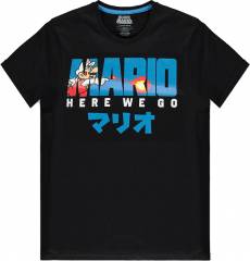 Nintendo - Super Mario Fire Mario Men's T-shirt voor de Kleding kopen op nedgame.nl