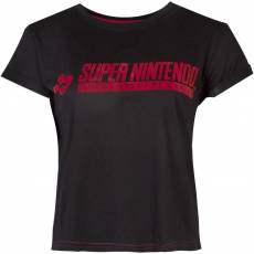 Nintendo - Super Nintendo Women's Cropped T-shirt voor de Kleding kopen op nedgame.nl