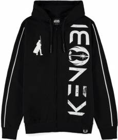 Obi-Wan Kenobi - Men's Regular Fit Zipper Hoodie voor de Kleding kopen op nedgame.nl