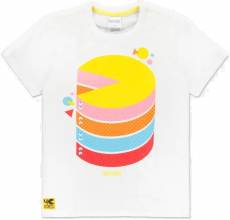 Pac-man - 3D Pac-man Men's T-shirt voor de Kleding kopen op nedgame.nl