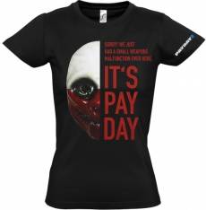 Payday 2 Girl-Shirt Wolf Mask voor de Kleding kopen op nedgame.nl