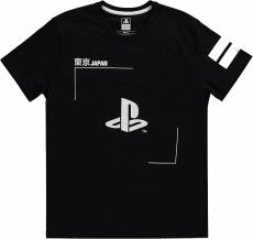 Playstation - Black & White Logo - T-shirt voor de Kleding kopen op nedgame.nl