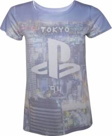 PlayStation - Ladies All Over Print T-Shirt voor de Kleding kopen op nedgame.nl