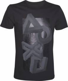 PlayStation - Perspective Controller Buttons T-Shirt voor de Kleding kopen op nedgame.nl