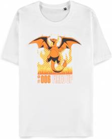 Pokémon - Charizard - White Men's Short Sleeved T-shirt voor de Kleding kopen op nedgame.nl