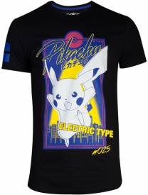 Pokémon - City Pikachu Men's T-shirt voor de Kleding kopen op nedgame.nl