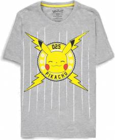 Pokémon - Funny Pika - Men's Core Short Sleeved T-shirt voor de Kleding kopen op nedgame.nl