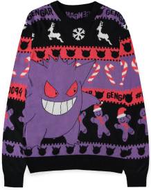 Pokémon - Gengar Christmas Jumper (0094) voor de Kleding kopen op nedgame.nl