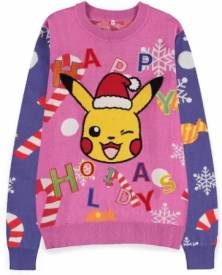 Pokémon - Pikachu Patched Christmas Jumper voor de Kleding kopen op nedgame.nl