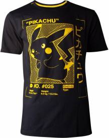 Pokémon - Pikachu Profile Men's T-shirt voor de Kleding kopen op nedgame.nl