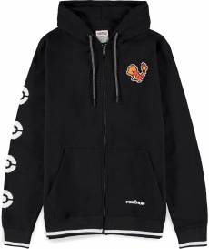 Pokemon - Pixel Charmander Men's Zipper Hoodie voor de Kleding kopen op nedgame.nl
