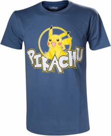 Pokémon - Smiling Pikachu T-shirt voor de Kleding kopen op nedgame.nl