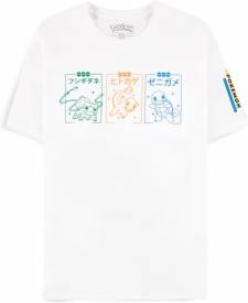 Pokémon - Starters - Men's Short Sleeved T-shirt voor de Kleding kopen op nedgame.nl