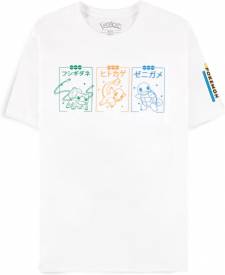 Pokémon - Starters - Men's Short Sleeved T-shirt voor de Kleding kopen op nedgame.nl