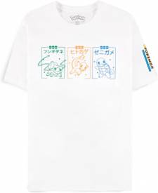Pokémon - Starters - Men's Short Sleeved T-shirt voor de Kleding kopen op nedgame.nl