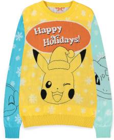 Pokémon - Starters Christmas Jumper voor de Kleding kopen op nedgame.nl