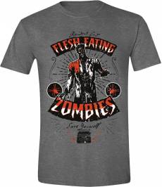 Resident Evil - Flesh Eating Zombies Men T-Shirt Grey voor de Kleding kopen op nedgame.nl