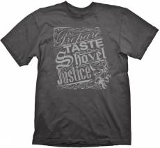 Shovel Knight T-Shirt Shovel Justice Charcoal voor de Kleding kopen op nedgame.nl