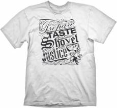 Shovel Knight T-Shirt Shovel Justice WhiteShovel Knight T-Shirt Shovel Justice White voor de Kleding kopen op nedgame.nl