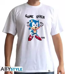 Sonic T-Shirt Game Over voor de Kleding kopen op nedgame.nl