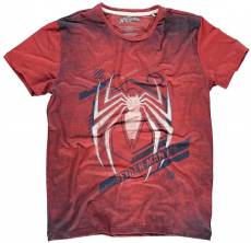 Spider-Man - Acid Wash Spider Men's T-shirt voor de Kleding kopen op nedgame.nl