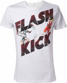 Street Fighter - Flash Kick T-shirt voor de Kleding kopen op nedgame.nl